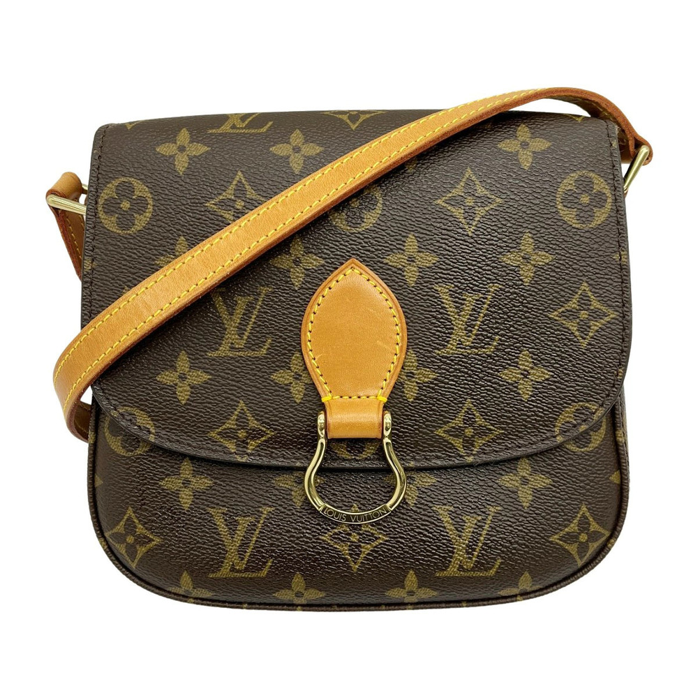 Louis Vuitton Shoulder Bag Monogram Saint Cloud Pocket Brown